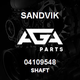 04109548 Sandvik SHAFT | AGA Parts
