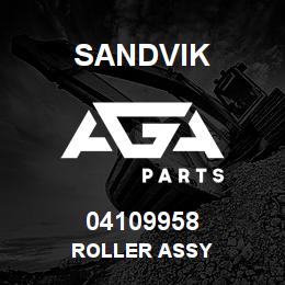 04109958 Sandvik ROLLER ASSY | AGA Parts