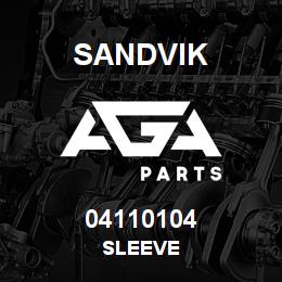 04110104 Sandvik SLEEVE | AGA Parts
