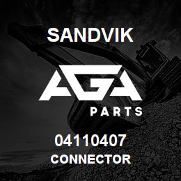 04110407 Sandvik CONNECTOR | AGA Parts