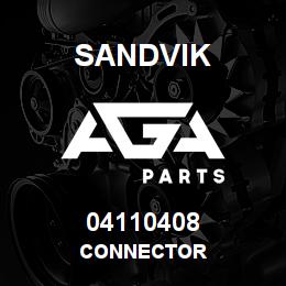 04110408 Sandvik CONNECTOR | AGA Parts