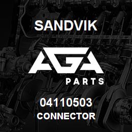 04110503 Sandvik CONNECTOR | AGA Parts