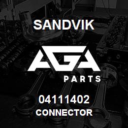 04111402 Sandvik CONNECTOR | AGA Parts