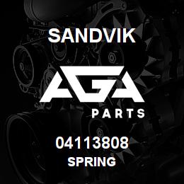 04113808 Sandvik SPRING | AGA Parts