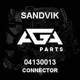 04130013 Sandvik CONNECTOR | AGA Parts