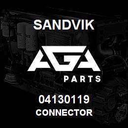 04130119 Sandvik CONNECTOR | AGA Parts