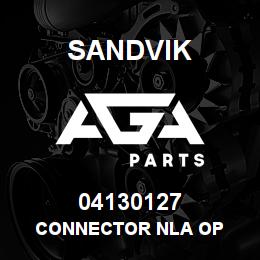 04130127 Sandvik CONNECTOR NLA OP | AGA Parts