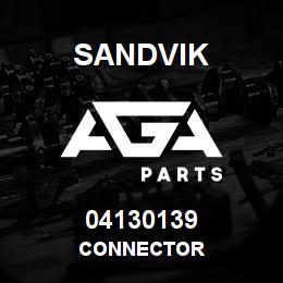 04130139 Sandvik CONNECTOR | AGA Parts