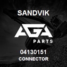 04130151 Sandvik CONNECTOR | AGA Parts