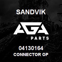 04130164 Sandvik CONNECTOR OP | AGA Parts