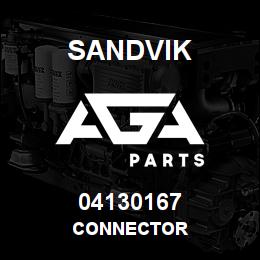 04130167 Sandvik CONNECTOR | AGA Parts