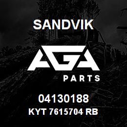 04130188 Sandvik KYT 7615704 RB | AGA Parts