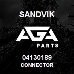 04130189 Sandvik CONNECTOR | AGA Parts