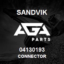 04130193 Sandvik CONNECTOR | AGA Parts