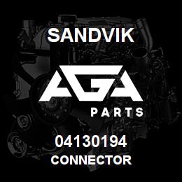 04130194 Sandvik CONNECTOR | AGA Parts