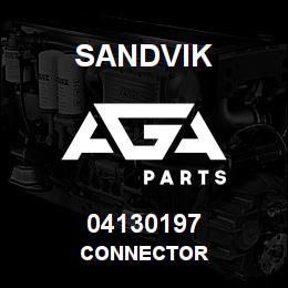04130197 Sandvik CONNECTOR | AGA Parts