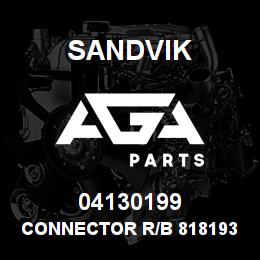 04130199 Sandvik CONNECTOR R/B 81819379 RB | AGA Parts