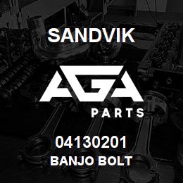 04130201 Sandvik BANJO BOLT | AGA Parts