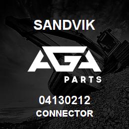 04130212 Sandvik CONNECTOR | AGA Parts
