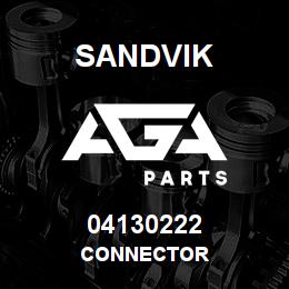 04130222 Sandvik CONNECTOR | AGA Parts