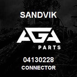 04130228 Sandvik CONNECTOR | AGA Parts
