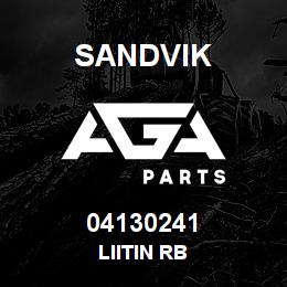 04130241 Sandvik LIITIN RB | AGA Parts