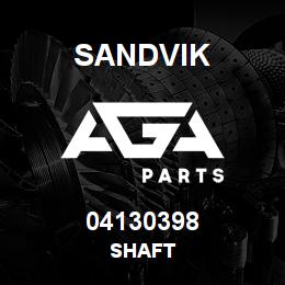 04130398 Sandvik SHAFT | AGA Parts