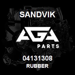 04131308 Sandvik RUBBER | AGA Parts