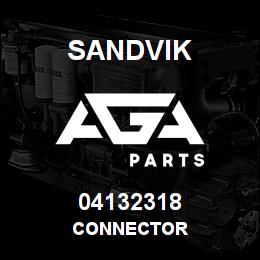 04132318 Sandvik CONNECTOR | AGA Parts