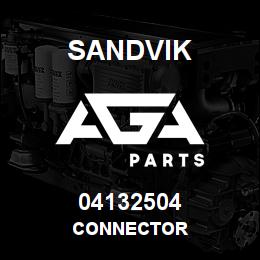 04132504 Sandvik CONNECTOR | AGA Parts