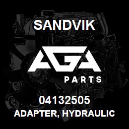 04132505 Sandvik ADAPTER, HYDRAULIC | AGA Parts