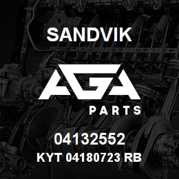 04132552 Sandvik KYT 04180723 RB | AGA Parts