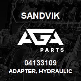 04133109 Sandvik ADAPTER, HYDRAULIC | AGA Parts