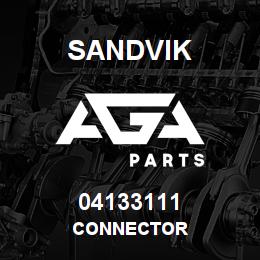 04133111 Sandvik CONNECTOR | AGA Parts