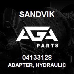 04133128 Sandvik ADAPTER, HYDRAULIC | AGA Parts