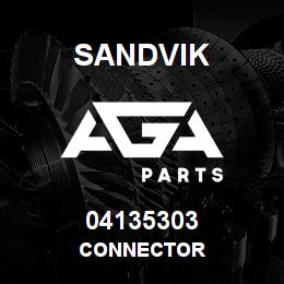 04135303 Sandvik CONNECTOR | AGA Parts