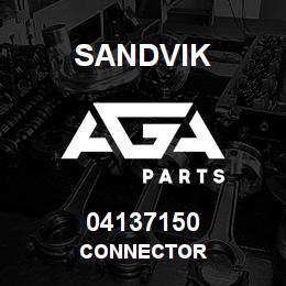 04137150 Sandvik CONNECTOR | AGA Parts