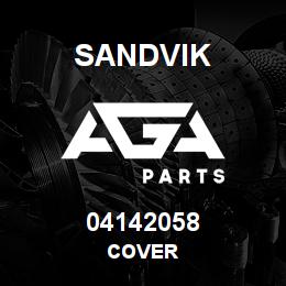 04142058 Sandvik COVER | AGA Parts