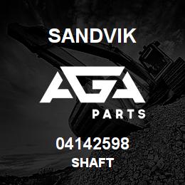 04142598 Sandvik SHAFT | AGA Parts