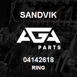 04142618 Sandvik RING | AGA Parts