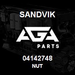 04142748 Sandvik NUT | AGA Parts