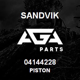 04144228 Sandvik PISTON | AGA Parts