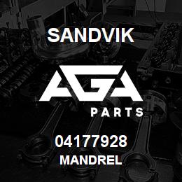 04177928 Sandvik MANDREL | AGA Parts