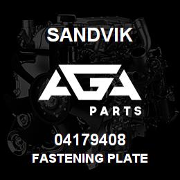 04179408 Sandvik FASTENING PLATE | AGA Parts