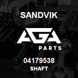 04179538 Sandvik SHAFT | AGA Parts
