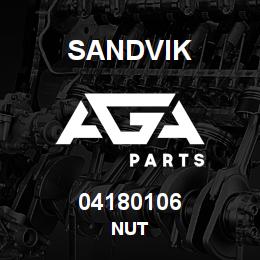 04180106 Sandvik NUT | AGA Parts