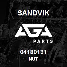04180131 Sandvik NUT | AGA Parts