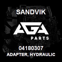 04180307 Sandvik ADAPTER, HYDRAULIC | AGA Parts