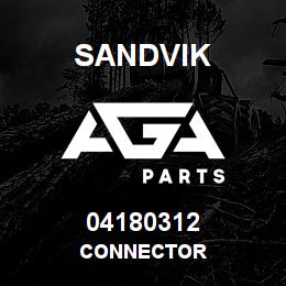 04180312 Sandvik CONNECTOR | AGA Parts