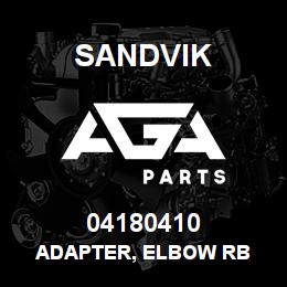 04180410 Sandvik ADAPTER, ELBOW RB | AGA Parts